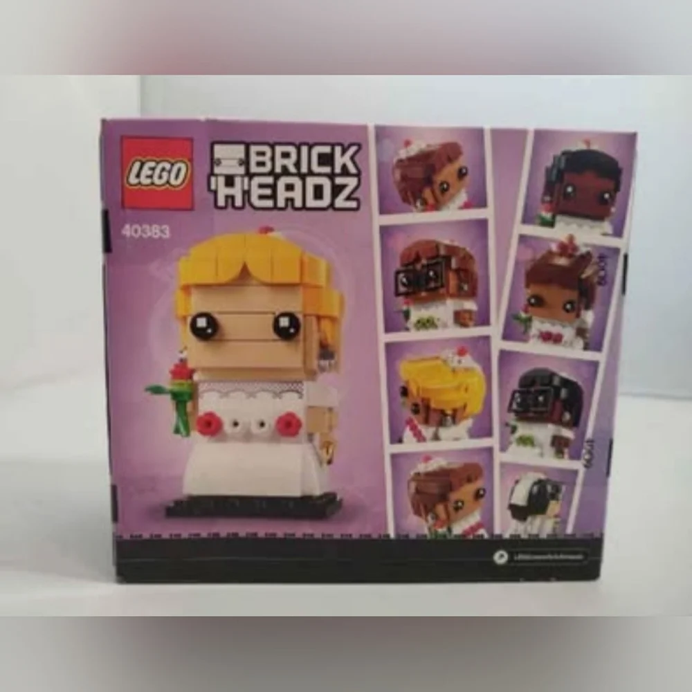 LEGO Brick Headz Bride 40383 NWT Building Toy Set Wedding Bride